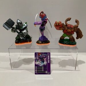 Skylanders GIANTS Figures - Ninjini / Crusher / Tree Rex